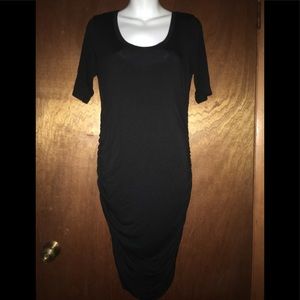 Motherhood Maternity Cinched Waist Dress, Small